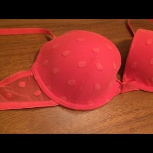 6ixty8ight Intimates & Sleepwear - 6ixty 8ight Polka Dot Pink Bra 6ixty8ight Intimates & Sleepwear - 6ixty 8ight Polka Dot Pink Bra